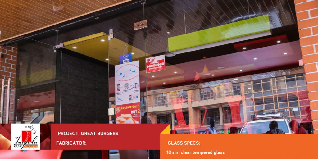 Glass
10mm clear tempered glass