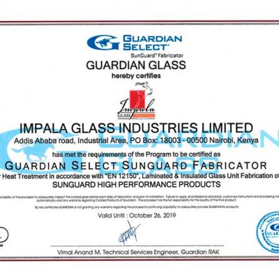 impala-glass-hp-certificate
