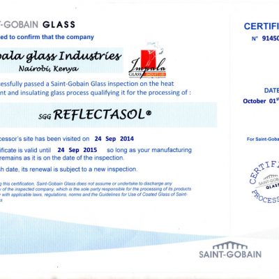 saint-obain-glass-certificate